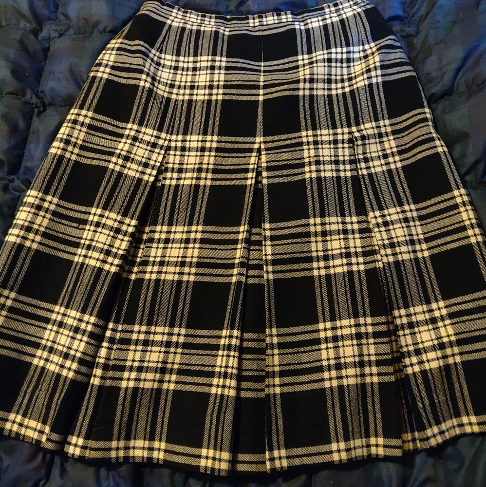 Plaid Skirt (lined)